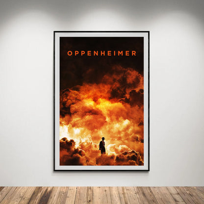 Flex Designs Poster Oppenheimer Cinematic 5 x 7" Home Goods - Movie 2023 Movie Poster