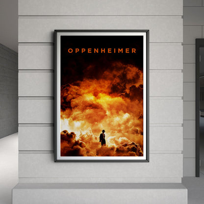 Flex Designs Poster Oppenheimer Cinematic 8 x 10" Home Goods - Movie 2023 Movie Poster