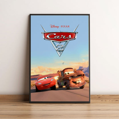 Flex Designs Poster Cars 2 5 x 7" Home Goods - Movie 2011 Movie Poster