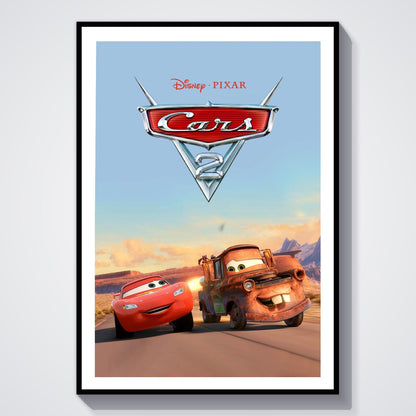 Flex Designs Poster Cars 2 8 x 10" Home Goods - Movie 2011 Movie Poster