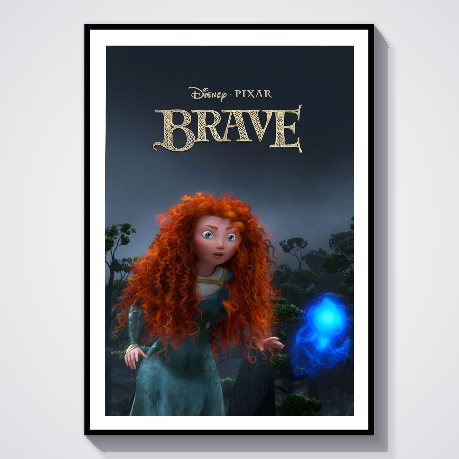 Flex Designs Poster Brave 8 x 10" Home Goods - Movie 2012 Movie Poster
