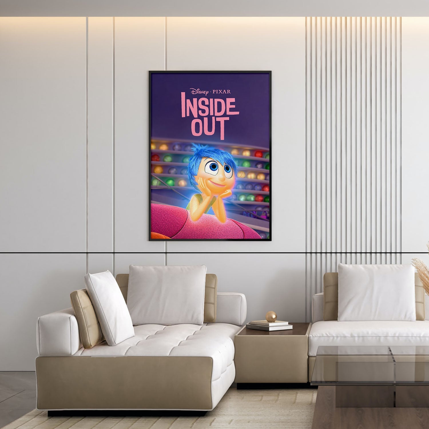 Flex Designs Poster Inside Out 5 x 7" Home Goods - Movie 2015 Movie Poster