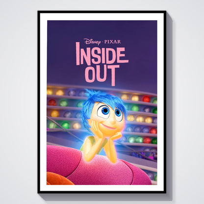 Flex Designs Poster Inside Out 8 x 10" Home Goods - Movie 2015 Movie Poster