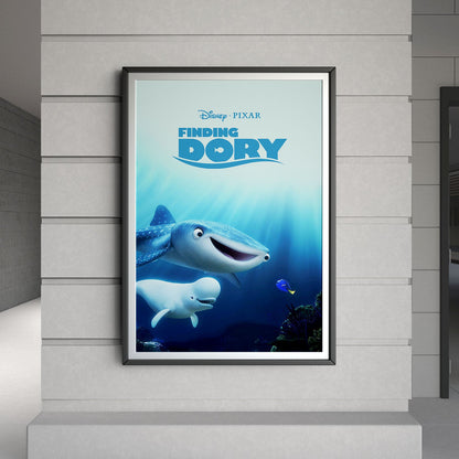 Flex Designs Poster Finding Dory 8 x 10" Home Goods - Movie 2016 Movie Poster