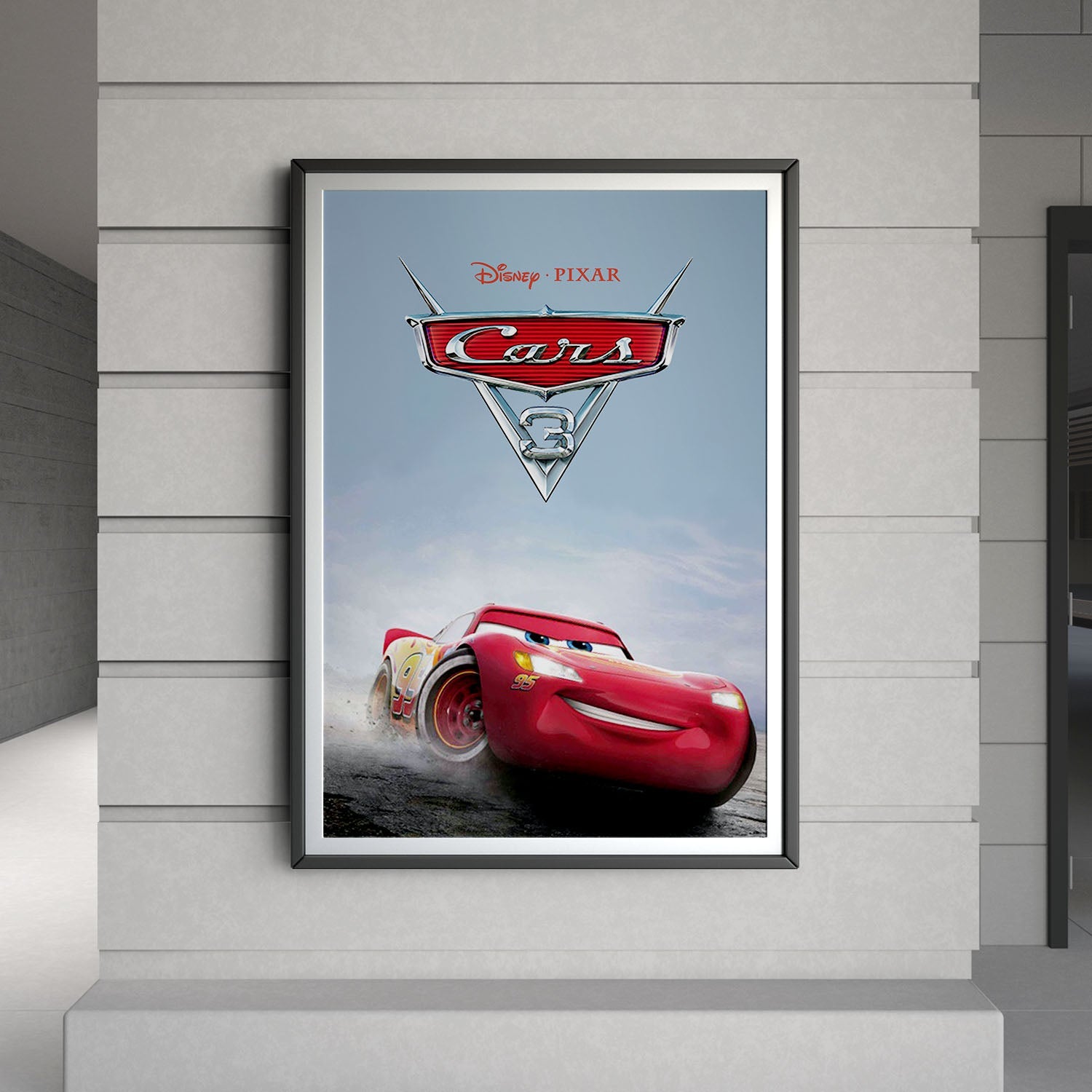 Flex Designs Poster Cars 3 8 x 10" Home Goods - Movie 2017 Movie Poster