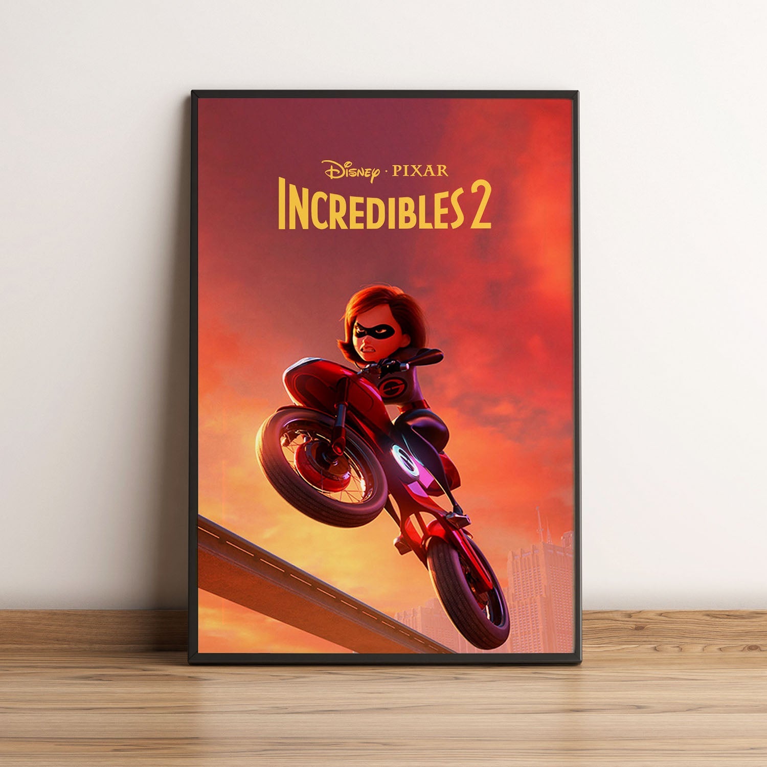 Flex Designs Poster Incredibles 2 5 x 7" Home Goods - Movie 2018 Movie Poster