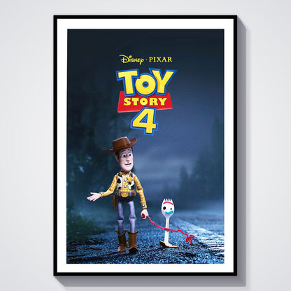 Flex Designs Poster Toy Story 4 8 x 10" Home Goods - Movie 2019 Movie Poster