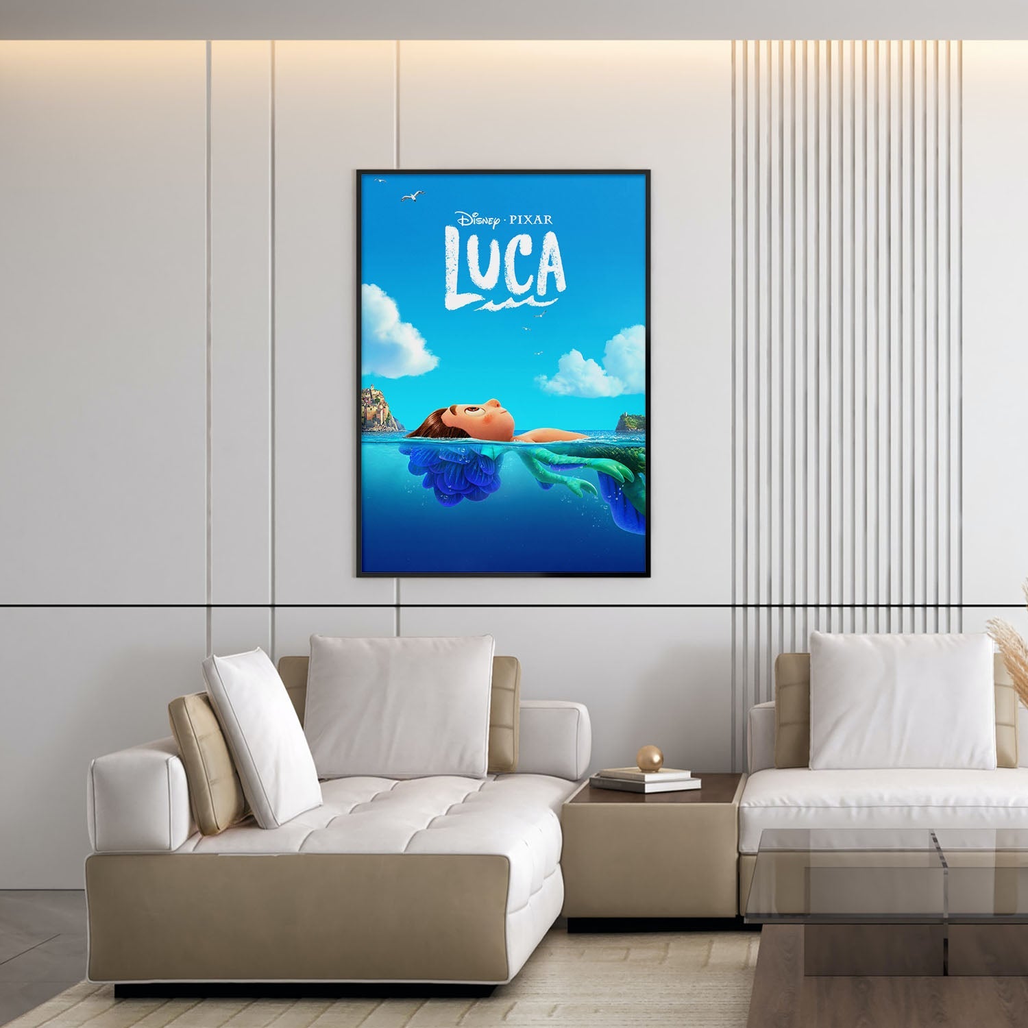 Flex Designs Poster Luca 5 x 7" Home Goods - Movie 2021 Movie Poster