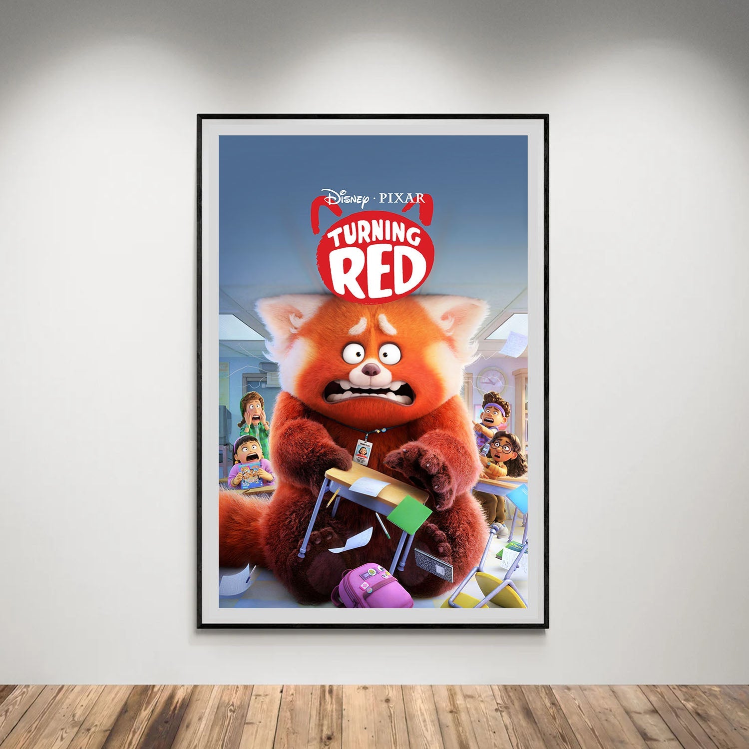 Flex Designs Poster Turning Red 5 x 7" Home Goods - Movie 2022 Movie Poster