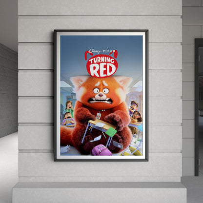 Flex Designs Poster Turning Red 8 x 10" Home Goods - Movie 2022 Movie Poster