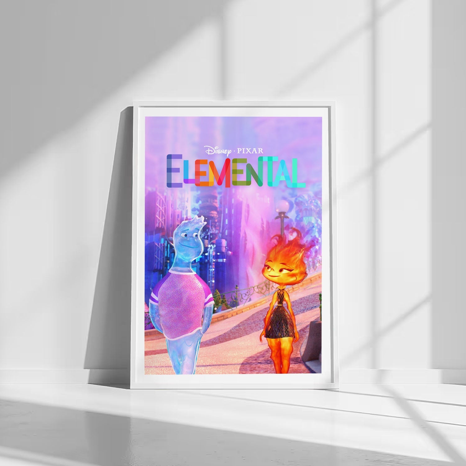 Flex Designs Poster Elemental 8 x 10" Home Goods - Movie 2023 Movie Poster