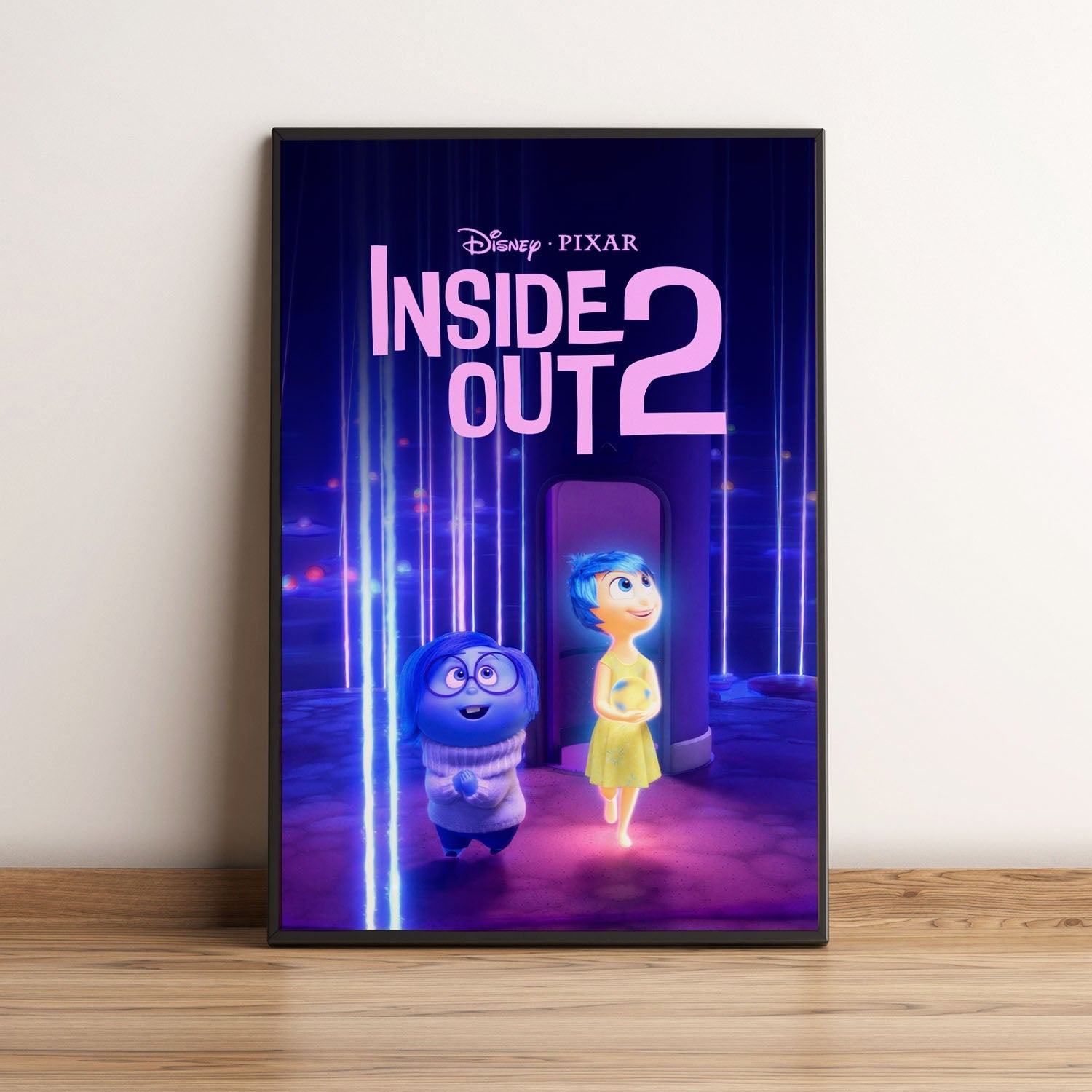 Flex Designs Poster Inside Out 2 5 x 7" Home Goods - Movie 2024 Movie Poster