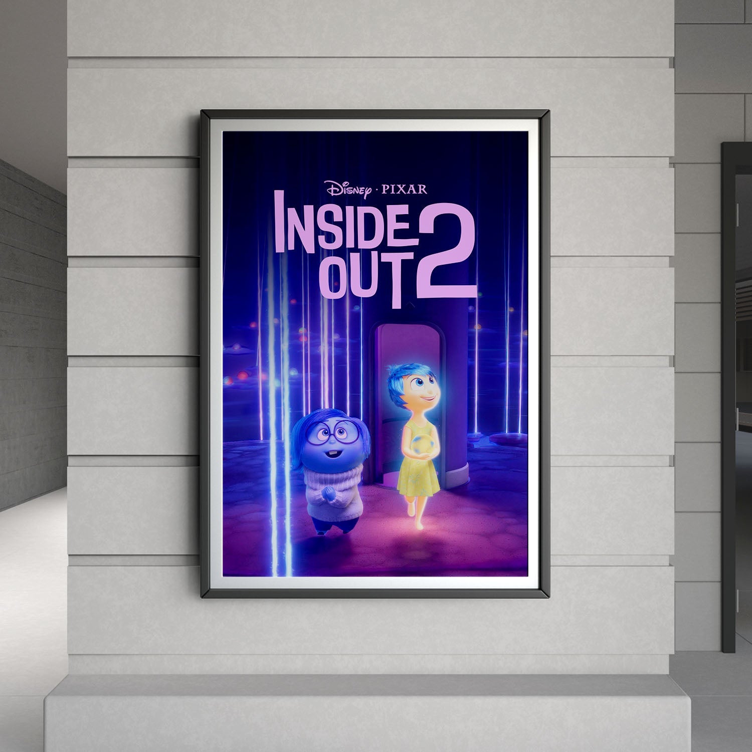 Flex Designs Poster Inside Out 2 8 x 10" Home Goods - Movie 2024 Movie Poster