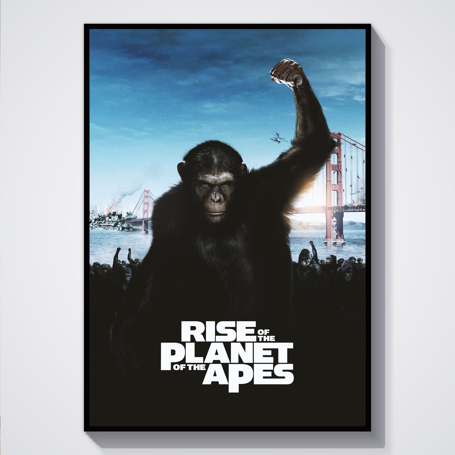 Flex Designs Poster Rise of the Planet of the Apes 5 x 7" Home Goods - Movie 2011 Movie Poster