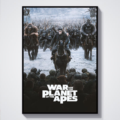 Flex Designs Poster War for the Planet of the Apes 5 x 7" Home Goods - Movie 2017 Movie Poster