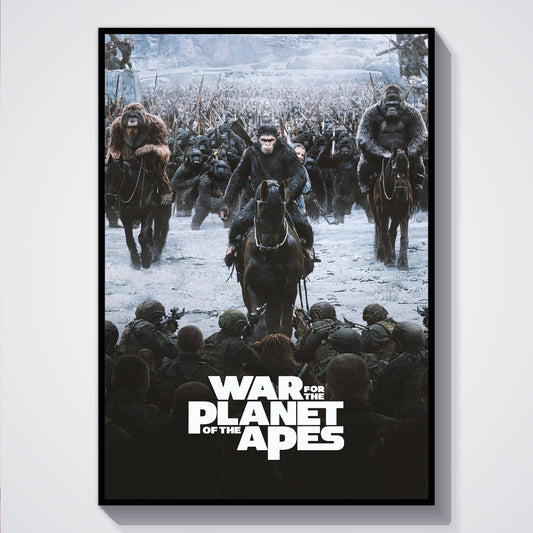 Flex Designs Poster War for the Planet of the Apes 5 x 7" Home Goods - Movie 2017 Movie Poster