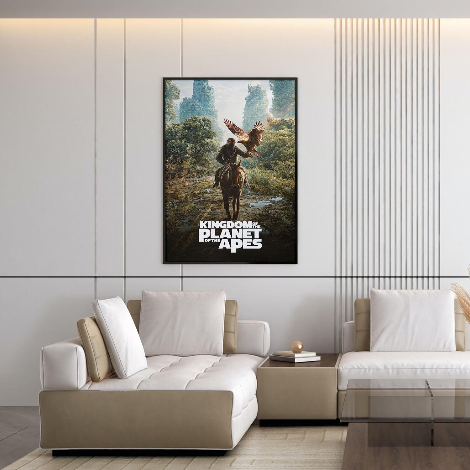 Flex Designs Poster Kingdom of the Planet of the Apes 5 x 7" Home Goods - Movie 2024 Movie Poster
