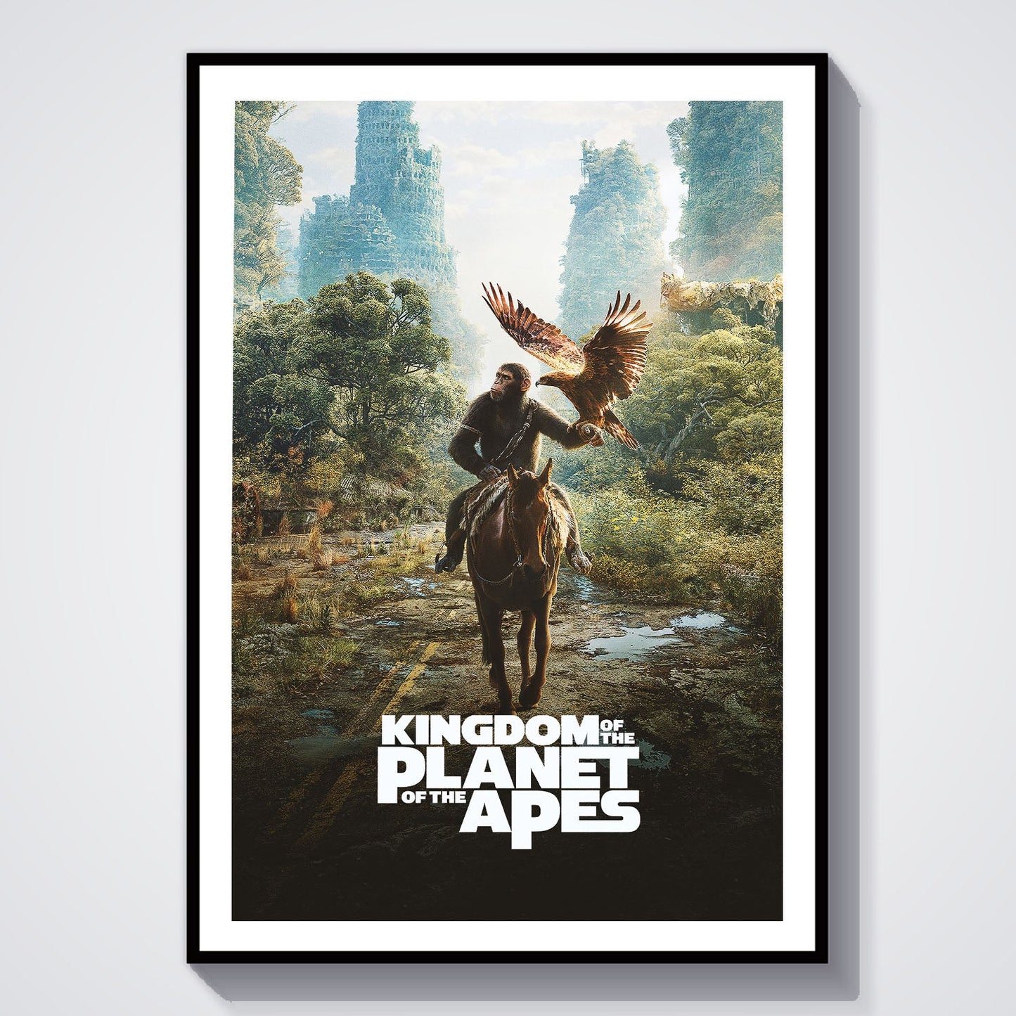Flex Designs Poster Kingdom of the Planet of the Apes 8 x 10" Home Goods - Movie 2024 Movie Poster