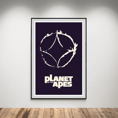 Flex Designs Poster Planet of the Apes Collection Minimalist 5 x 7" Home Goods - Movie  Movie Poster