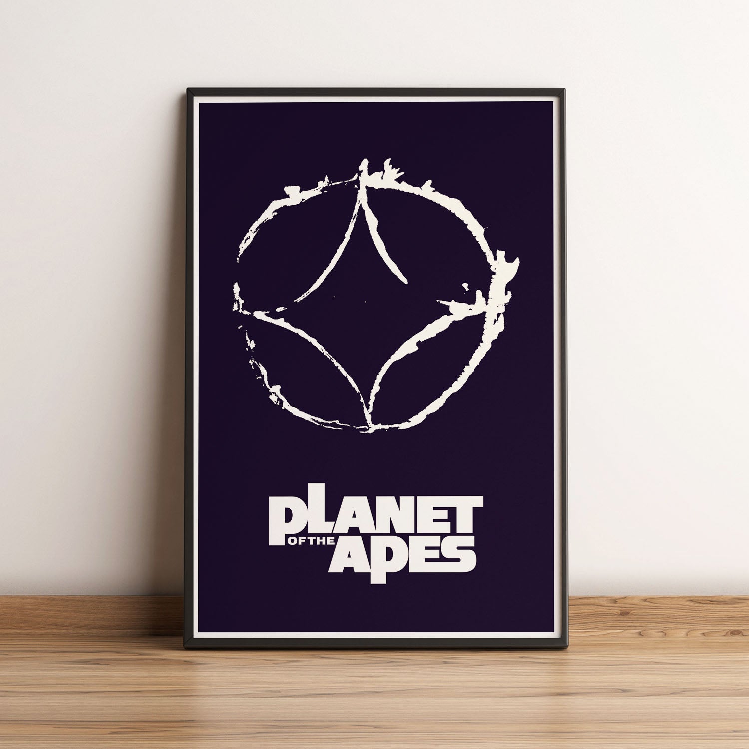 Flex Designs Poster Planet of the Apes Collection Minimalist 5 x 7" Home Goods - Movie  Movie Poster