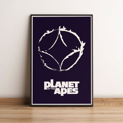 Flex Designs Poster Planet of the Apes Collection Minimalist 5 x 7" Home Goods - Movie  Movie Poster