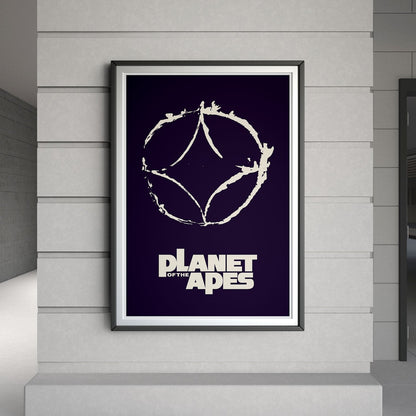 Flex Designs Poster Planet of the Apes Collection Minimalist 8 x 10" Home Goods - Movie  Movie Poster