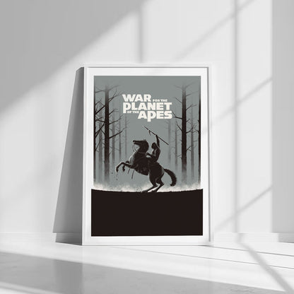 Flex Designs Poster War for the Planet of the Apes Minimalist 8 x 10" Home Goods - Movie 2017 Movie Poster