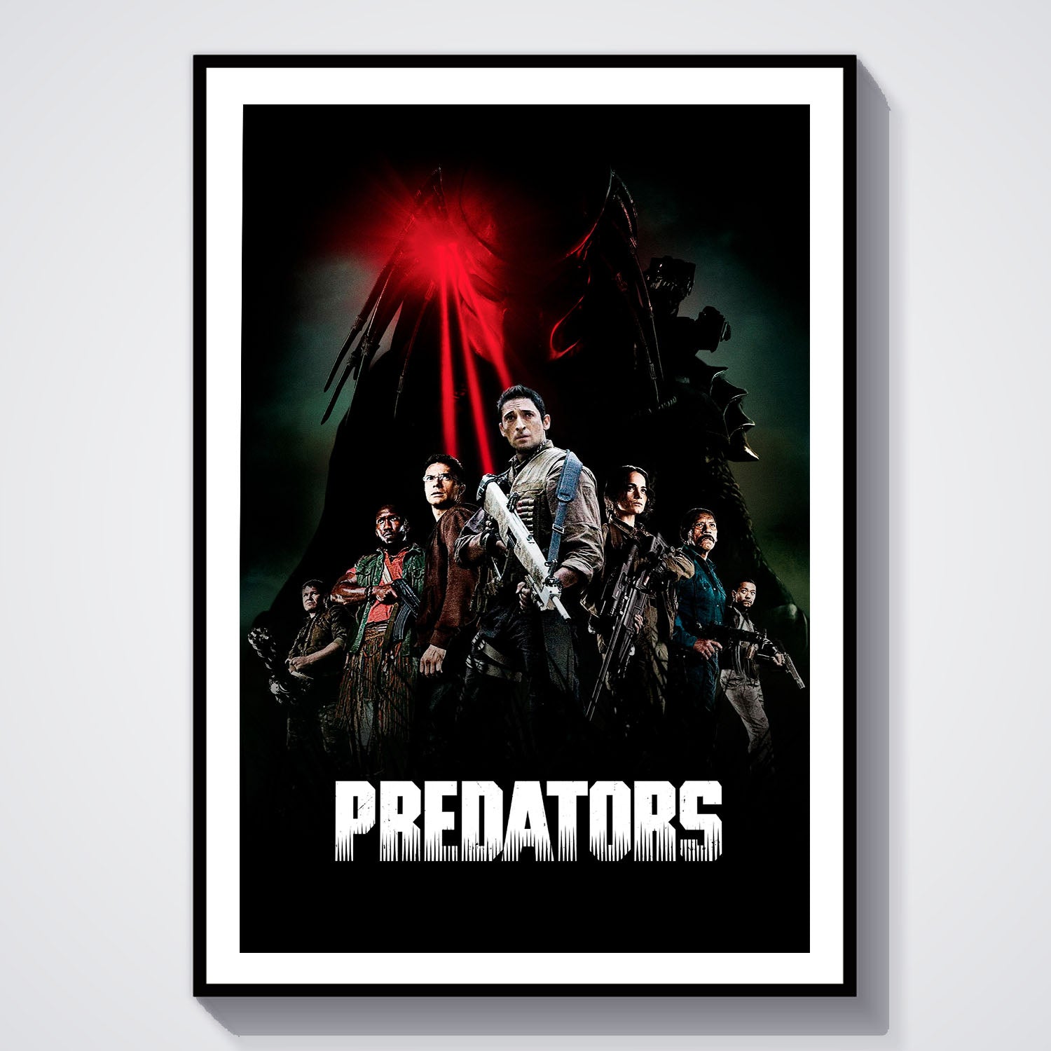 Flex Designs Poster Predators 8 x 10" Home Goods - Movie 2010 Movie Poster