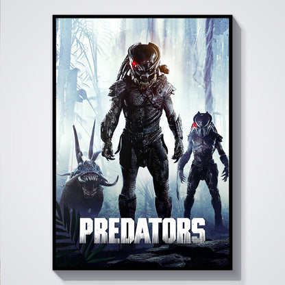 Flex Designs Poster Predators Classic 5 x 7" Home Goods - Movie 2010 Movie Poster