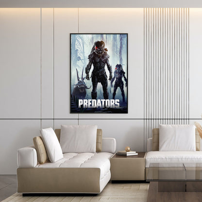 Flex Designs Poster Predators Classic 5 x 7" Home Goods - Movie 2010 Movie Poster