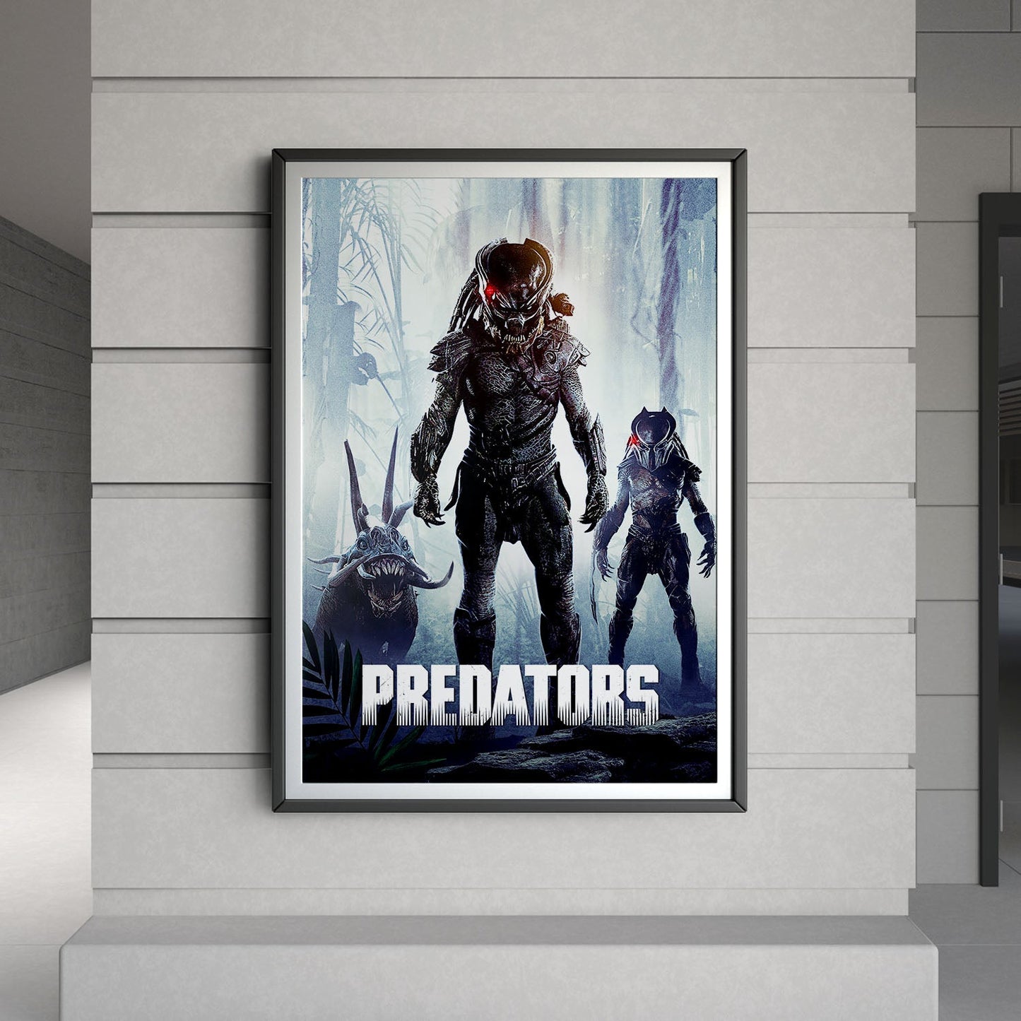 Flex Designs Poster Predators Classic 8 x 10" Home Goods - Movie 2010 Movie Poster