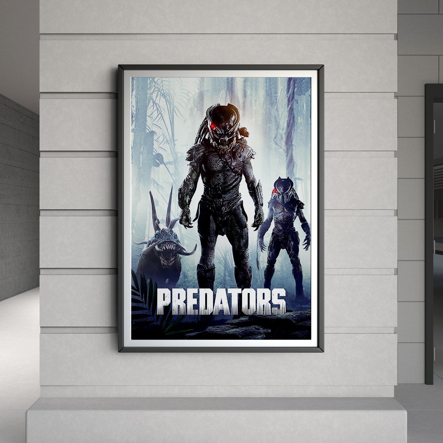 Flex Designs Poster Predators Classic 8 x 10" Home Goods - Movie 2010 Movie Poster