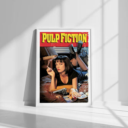 Flex Designs Poster Pulp Fiction Cinematic 8 x 10" Home Goods - Movie 1994 Movie Poster