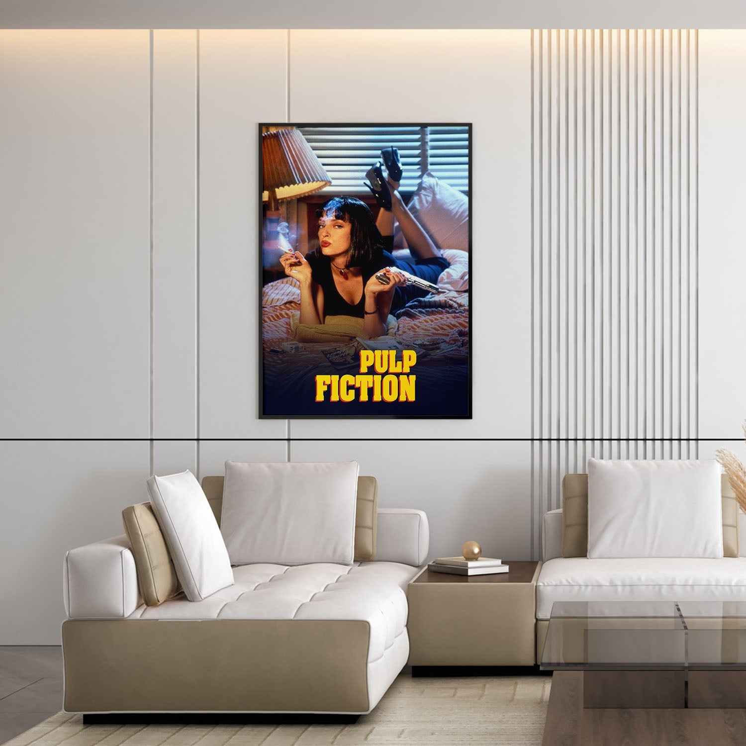 Flex Designs Poster Pulp Fiction 5 x 7" Home Goods - Movie 1994 Movie Poster