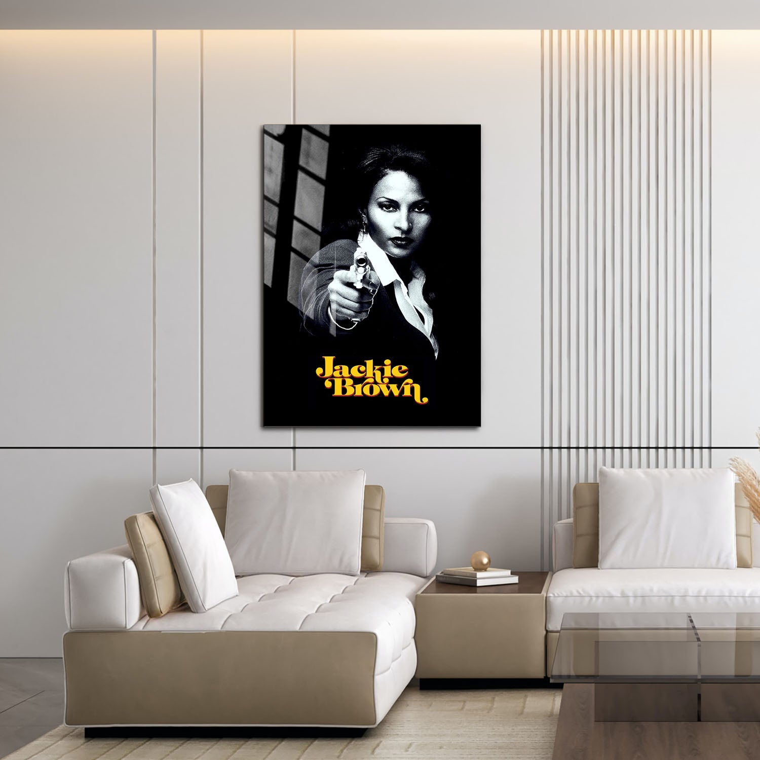Flex Designs Metal Poster Jackie Brown 16 x 24" Home Goods - Movie 1997 Movie Metal Poster