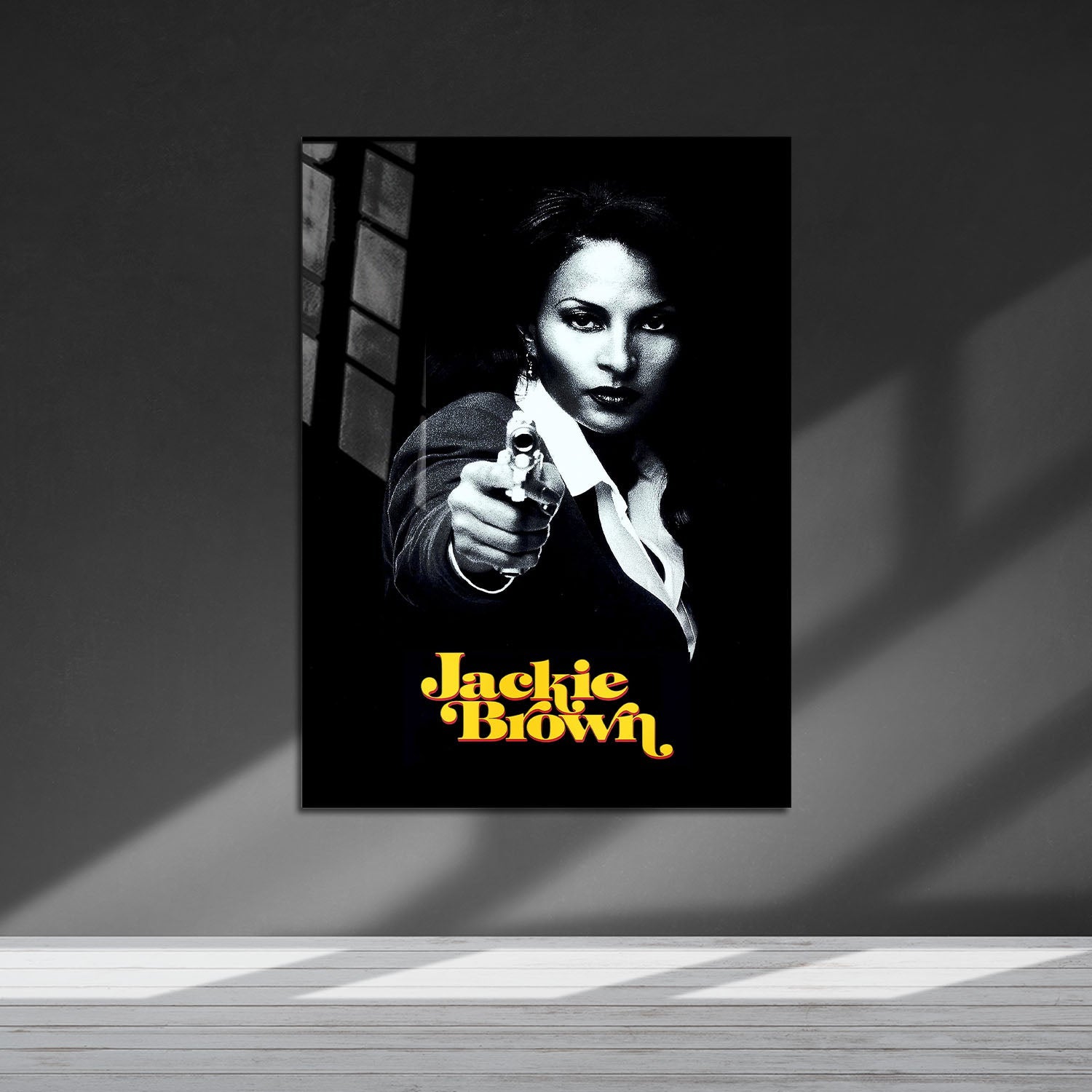 Flex Designs Metal Poster Jackie Brown 5 x 7" Home Goods - Movie 1997 Movie Metal Poster