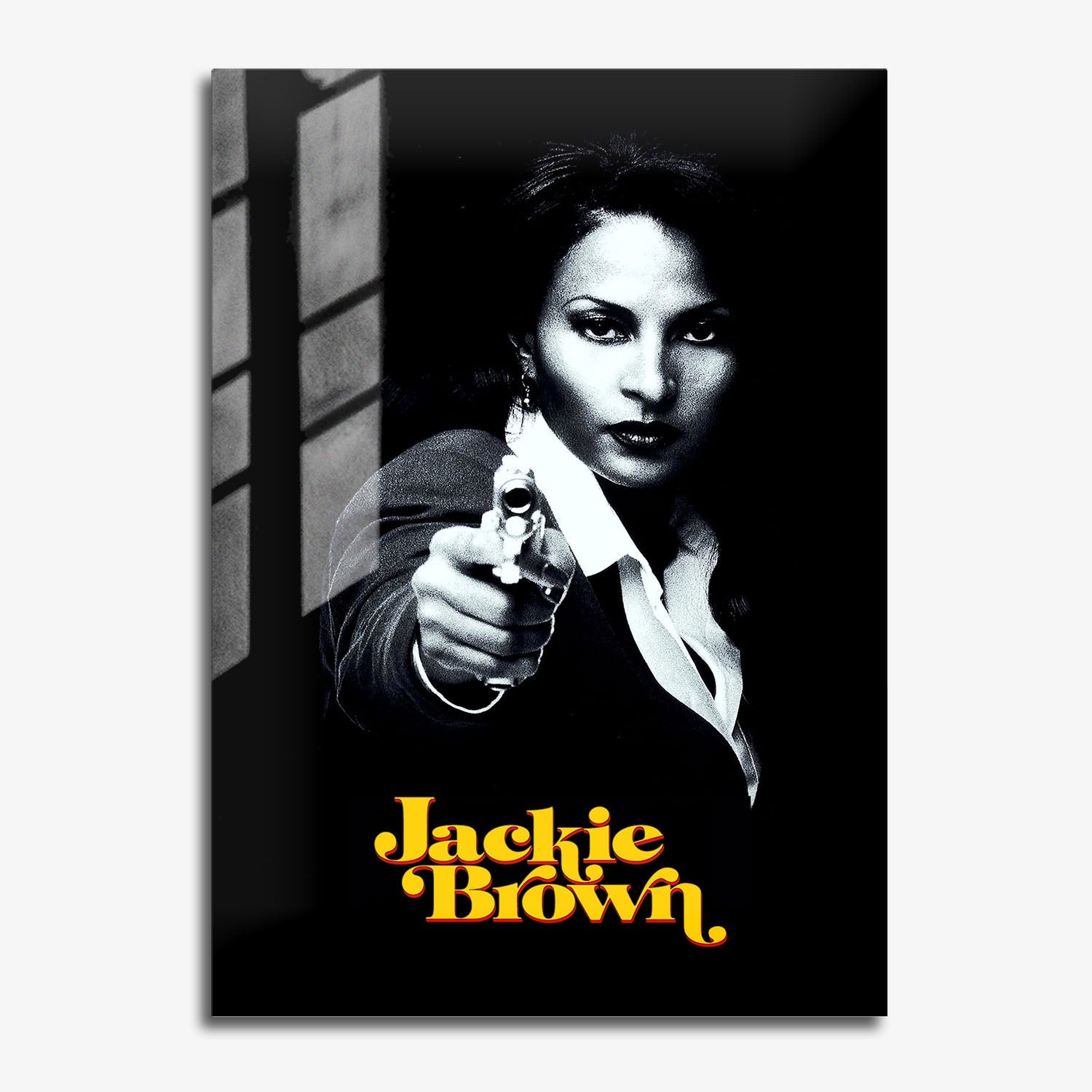 Flex Designs Metal Poster Jackie Brown 11 x 17" Home Goods - Movie 1997 Movie Metal Poster