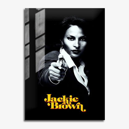 Flex Designs Metal Poster Jackie Brown 11 x 17" Home Goods - Movie 1997 Movie Metal Poster