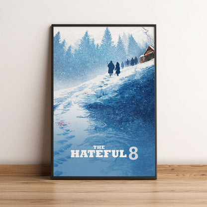 Flex Designs Poster The Hateful Eight 5 x 7" Home Goods - Movie 2015 Movie Poster