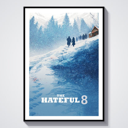 Flex Designs Poster The Hateful Eight 8 x 10" Home Goods - Movie 2015 Movie Poster
