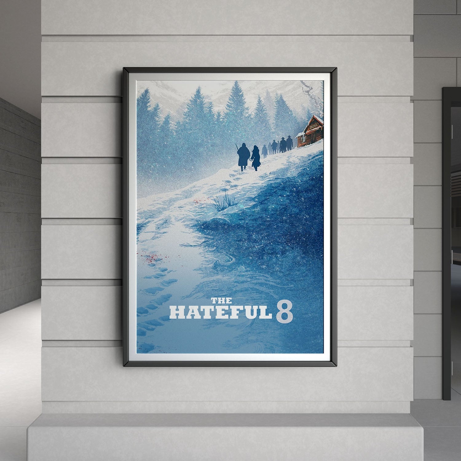 Flex Designs Poster The Hateful Eight 8 x 10" Home Goods - Movie 2015 Movie Poster