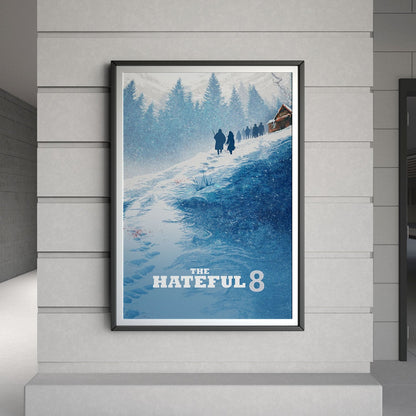 Flex Designs Poster The Hateful Eight 8 x 10" Home Goods - Movie 2015 Movie Poster