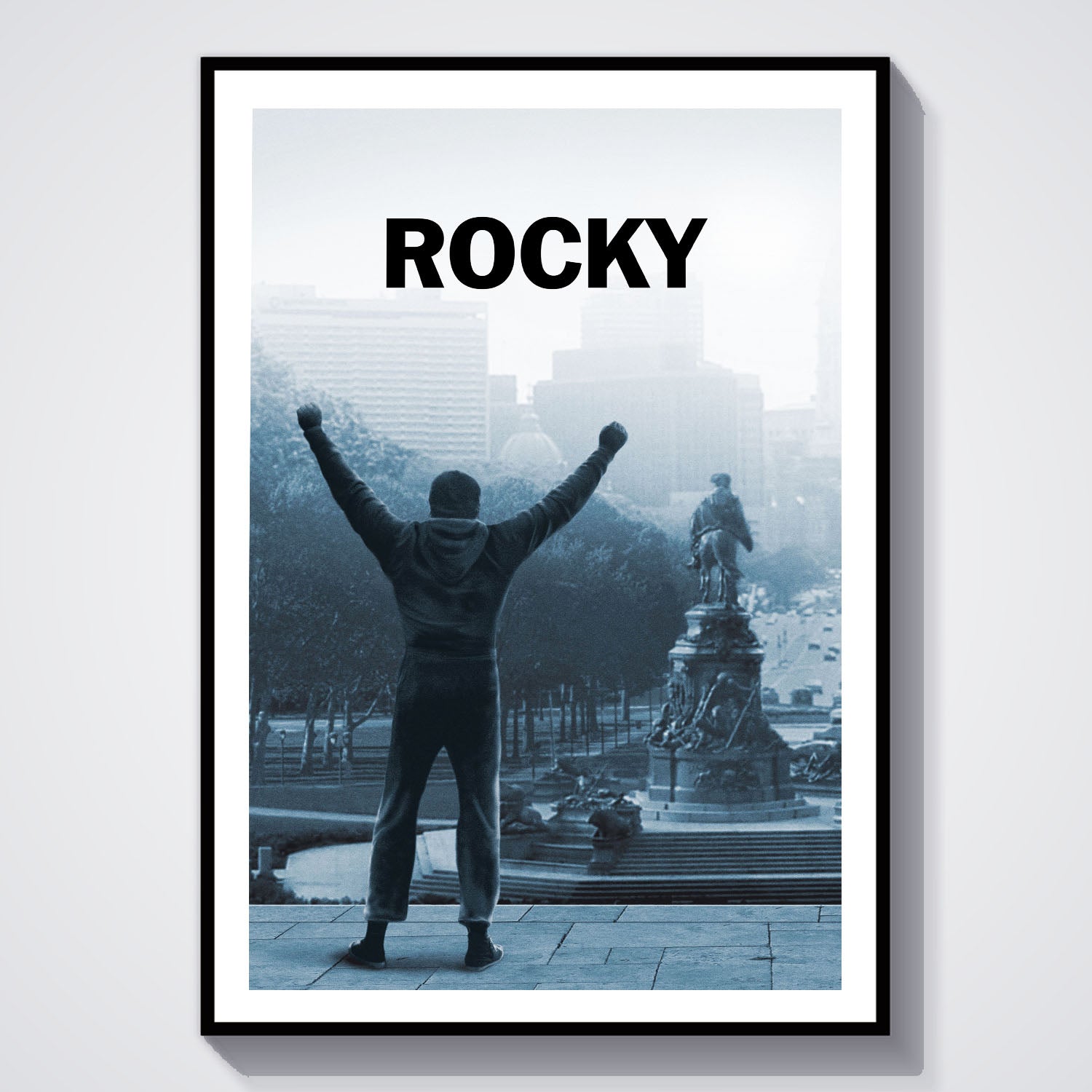 Flex Designs Poster Rocky 8 x 10" Home Goods - Movie 1976 Movie Poster
