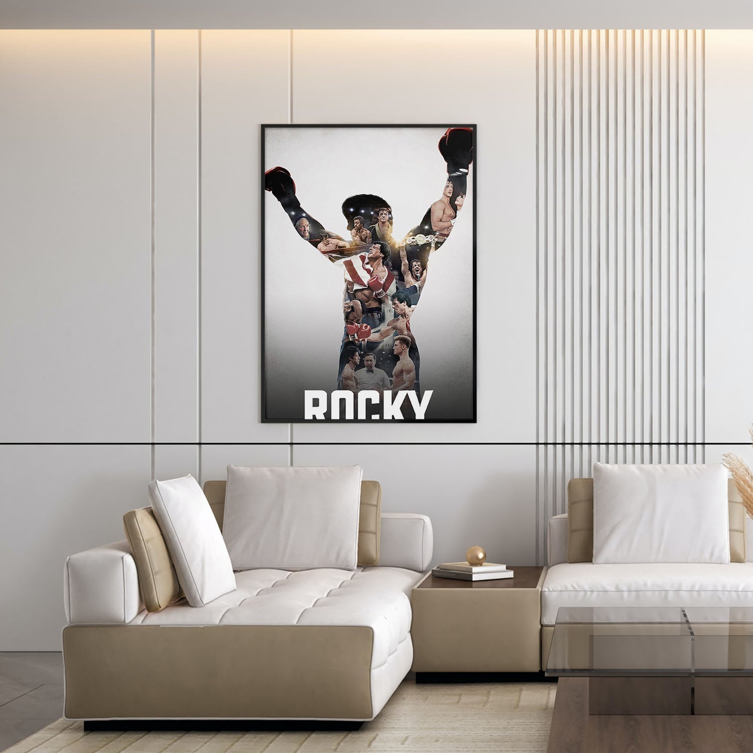 Flex Designs Poster Rocky Collection Classic 5 x 7" Home Goods - Movie  Movie Poster