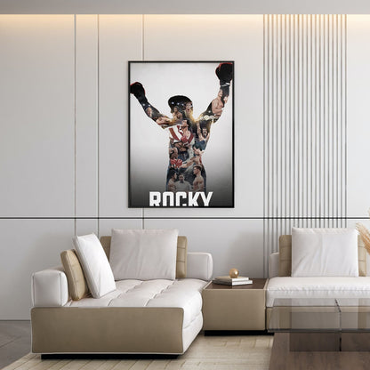 Flex Designs Poster Rocky Collection Classic 5 x 7" Home Goods - Movie  Movie Poster