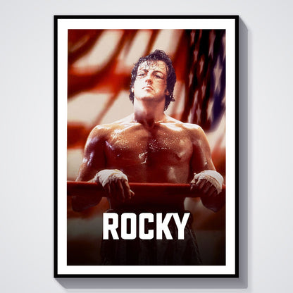 Flex Designs Poster Rocky Classic 8 x 10" Home Goods - Movie 1976 Movie Poster