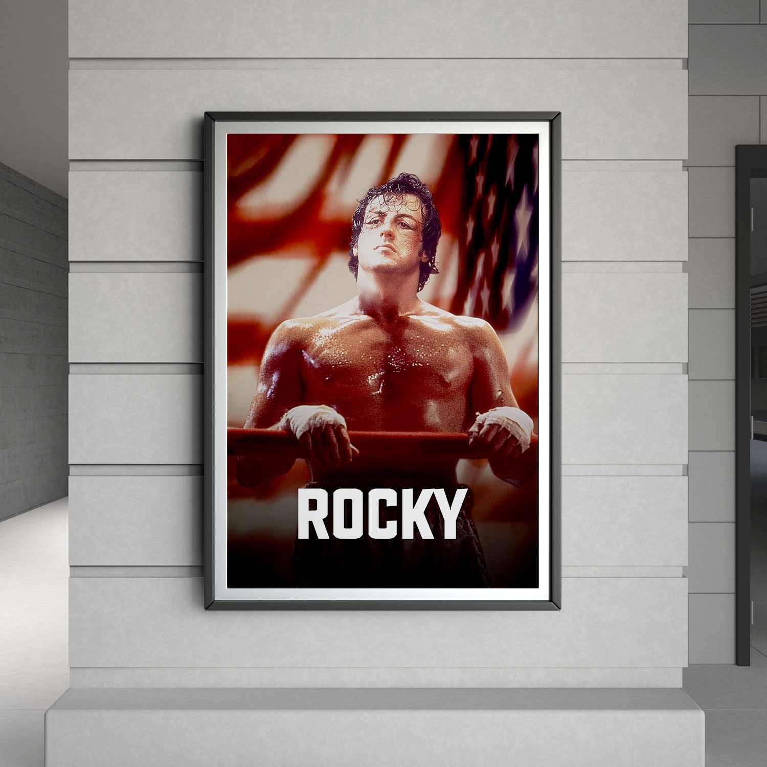 Flex Designs Poster Rocky Classic 8 x 10" Home Goods - Movie 1976 Movie Poster