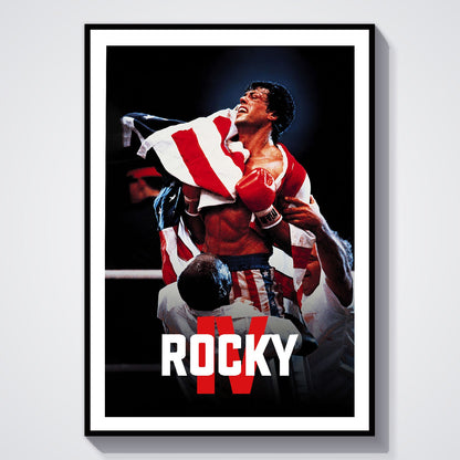 Flex Designs Poster Rocky IV Classic 8 x 10" Home Goods - Movie 1985 Movie Poster