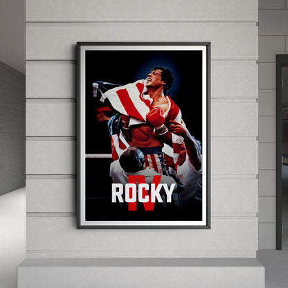 Flex Designs Poster Rocky IV Classic 8 x 10" Home Goods - Movie 1985 Movie Poster