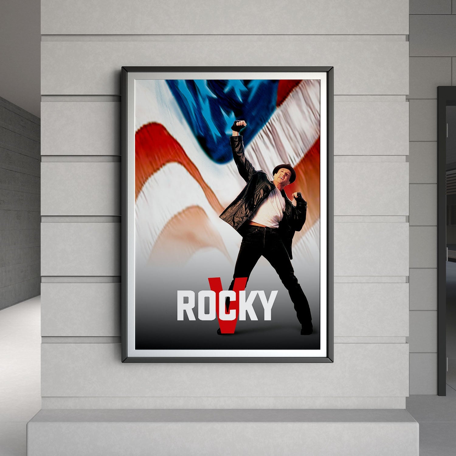 Flex Designs Poster Rocky V Classic 8 x 10" Home Goods - Movie 1990 Movie Poster